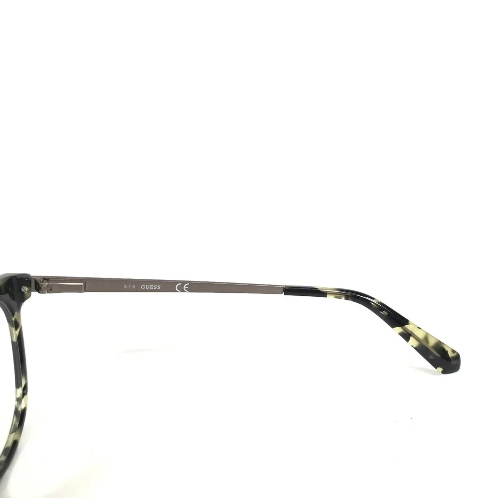 Guess Eyeglasses Frames GU1964 097 Gray Tortoise Gunmetal Round 52-20-145